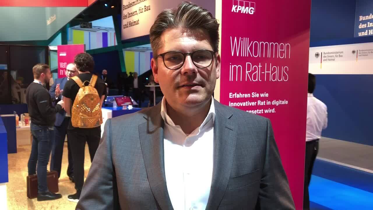 Vorschaubild für Mathias Oberndörfer zu KPMG auf der Smart Country Convention