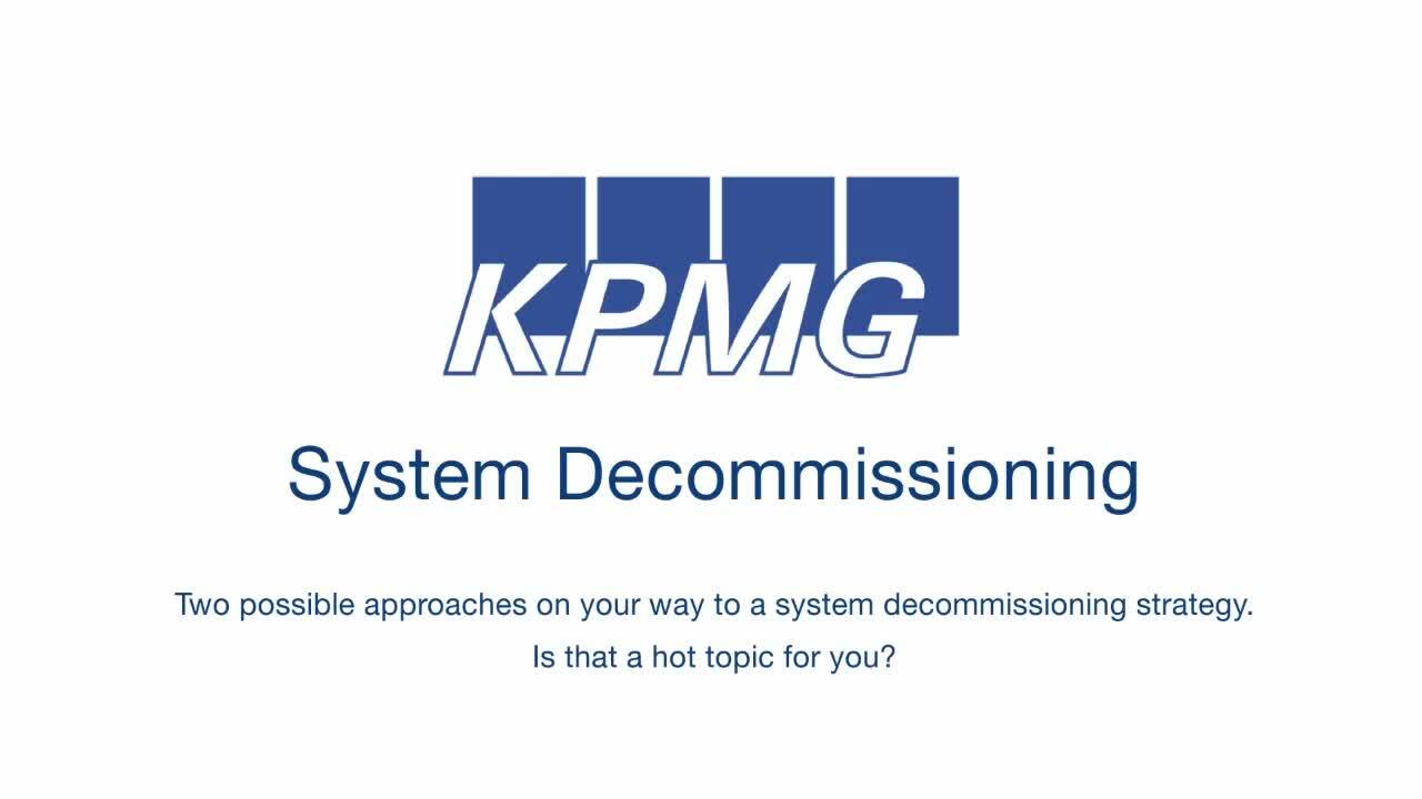 Vorschaubild für KPMG Decommissioning