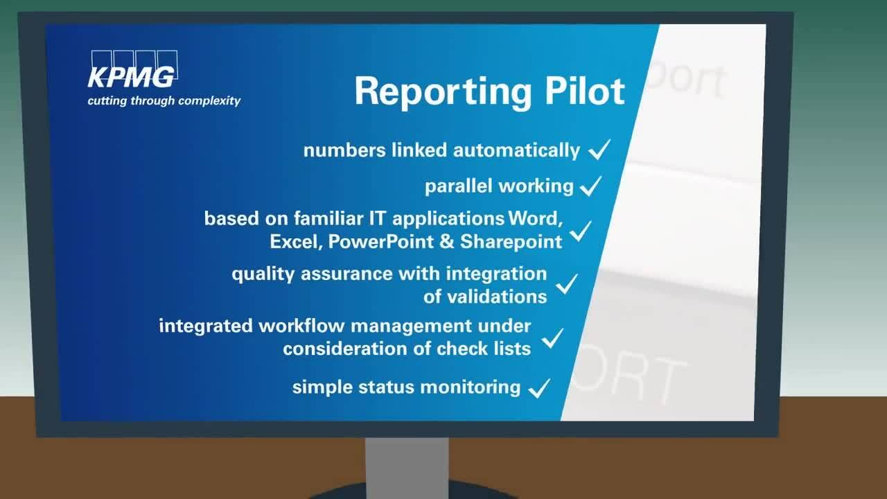 Vorschaubild für Reporting Pilot: effective and efficient solution for preparing company reports