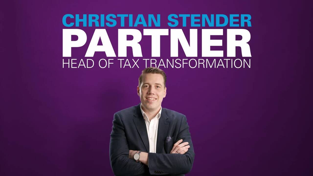 Vorschaubild für Head of Tax-Transformation Christian Stender - Gemeinsam Lösungen entwickeln .mp4