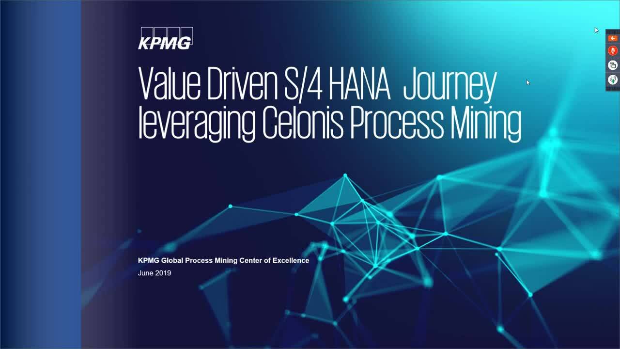 Vorschaubild für Web-Kurs: Value-driven S/4Hana: Journey leveraging Celonis Process Mining