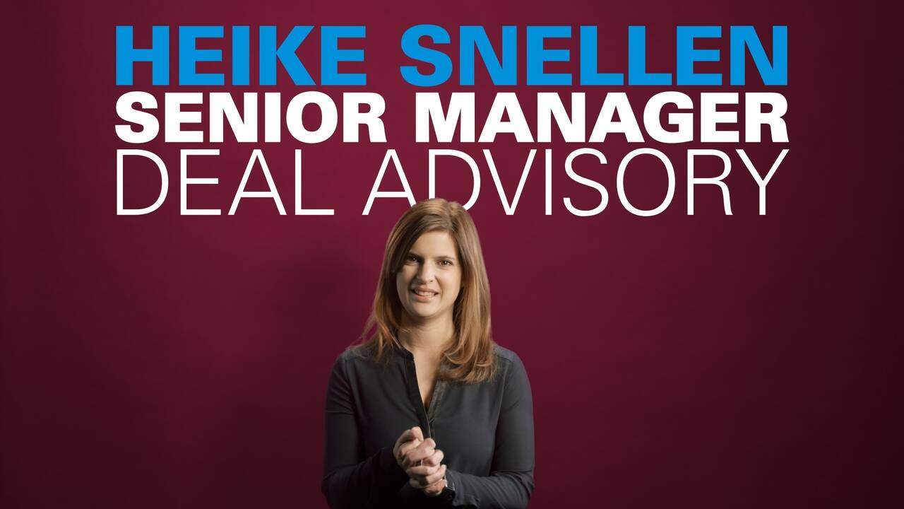 Vorschaubild für Heike Snellen Senior Manager bei Deal Advisory - Netzwerk