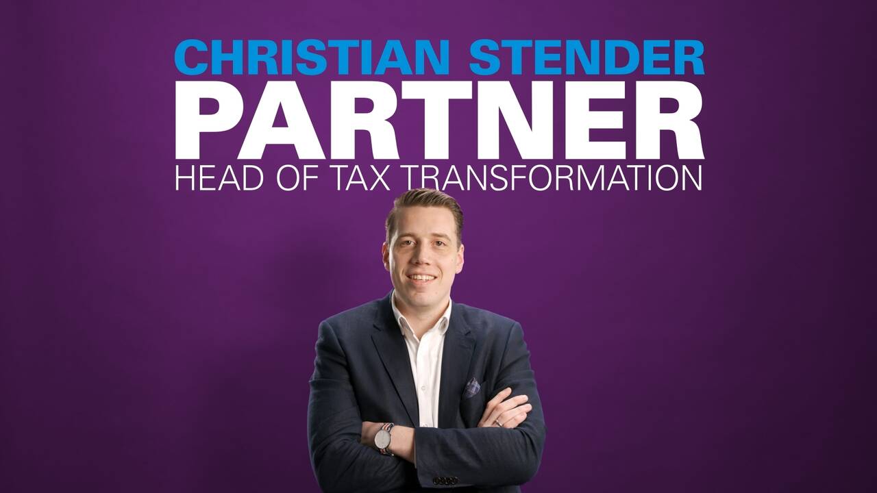 Vorschaubild für Christian Stender - Head of Tax-Transformation - Agil gemeinsam Lösungen entwickeln