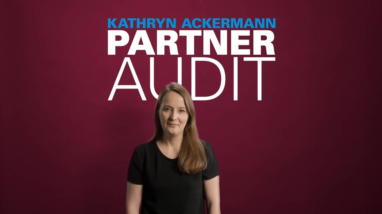 Vorschaubild für Audit Partner Kathryn Ackermann - Alle für einen