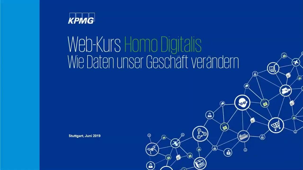 Vorschaubild für Web-Kurs: Homo Digitalis: Wie Daten unser Geschäft verändern