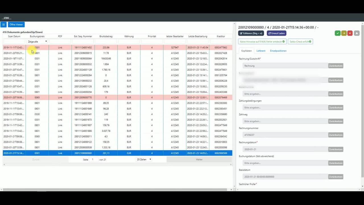 Vorschaubild für AI Powered Invoice Processing - Demo