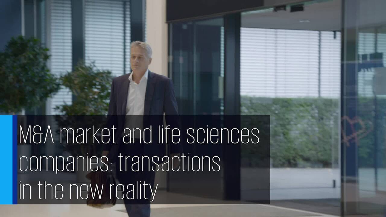 Vorschaubild für M&A market and life sciences companies: transactions in the new reality