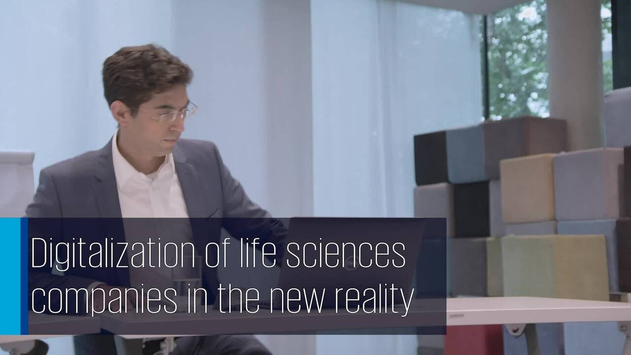 Vorschaubild für Digitalization of life sciences companies in the new reality