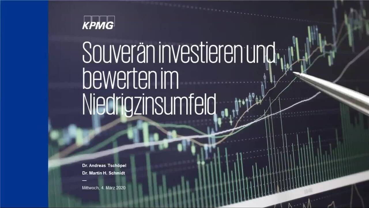 Vorschaubild für 1. Kapitalkosten-Insights: Souverän investieren und bewerten im Niedrigzinsumfeld