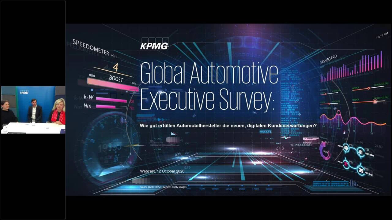 Vorschaubild für Webcast Live: Global Automotive Executive Survey: Wie gut erfüllen Automobilhersteller die neuen, digitalen Kundenerwartungen?