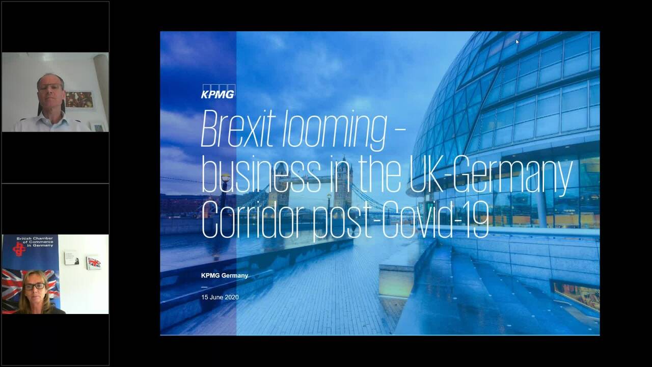 Vorschaubild für Web-Kurs: Brexit looming – business in the UK-Germany Corridor post-Covid-19