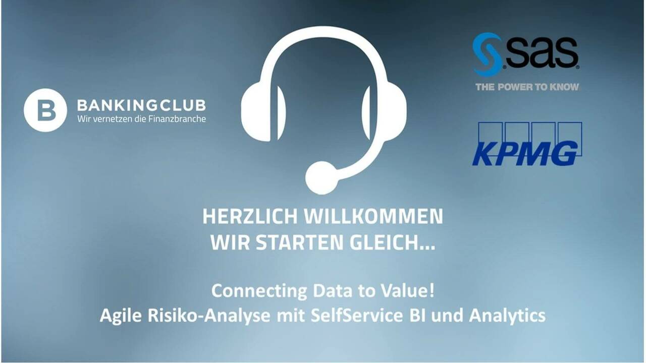 Vorschaubild für Connecting Data to Value!  Agile Risiko-Analyse mit Self-Service BI und Analytics
