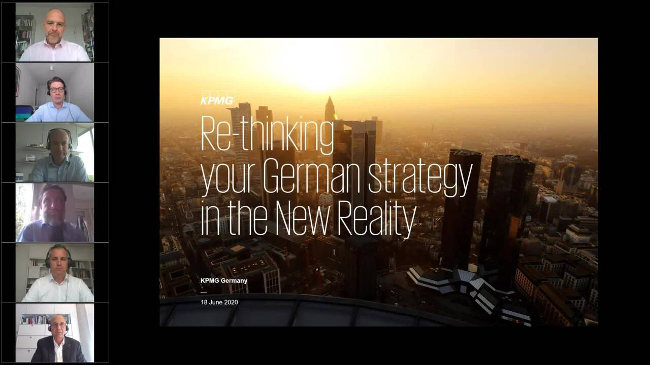 Vorschaubild für Webcast: Re-thinking your German strategy in the New Reality