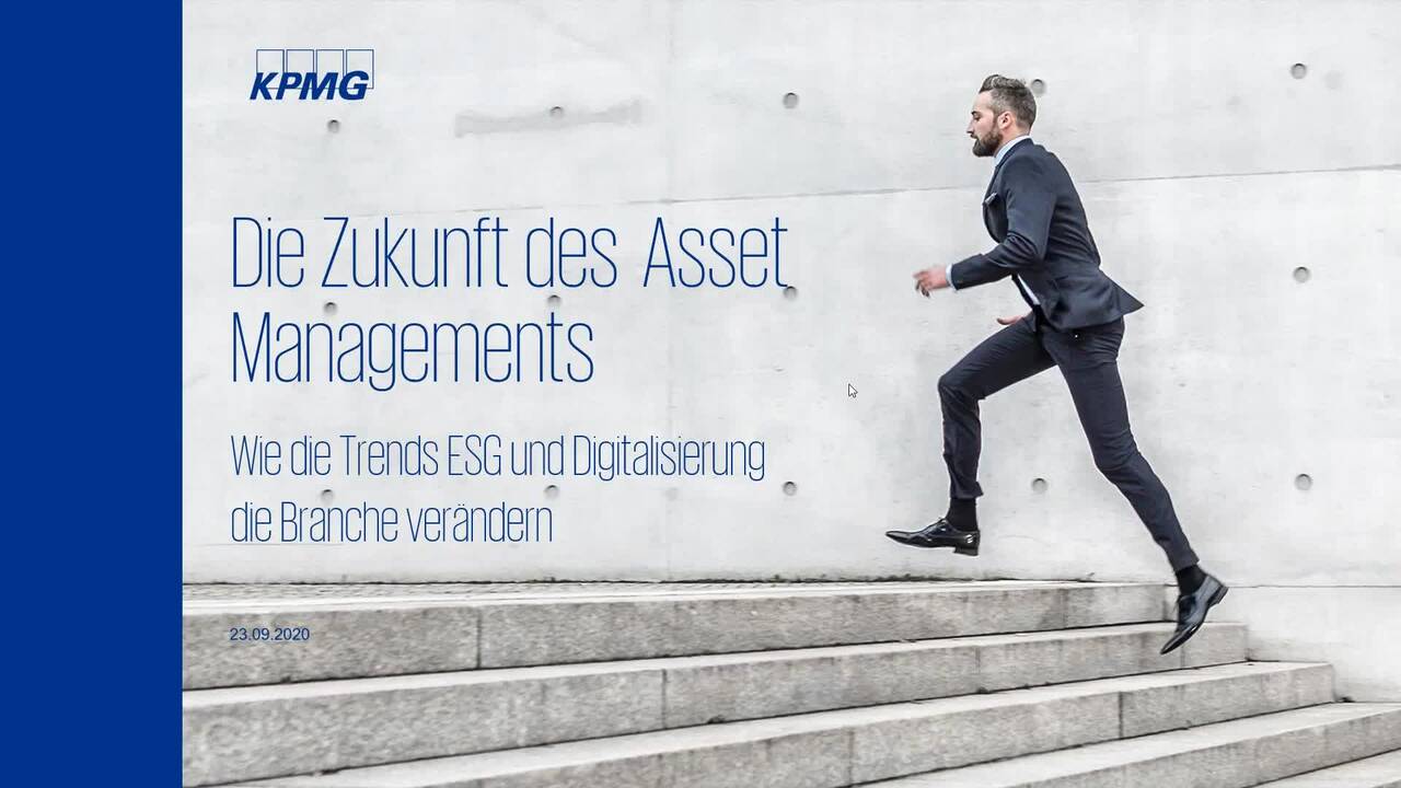 Vorschaubild für Web-Kurs: Zukunft des Asset Managements: Wie ESG und Digitalisierung die Branche verändern 