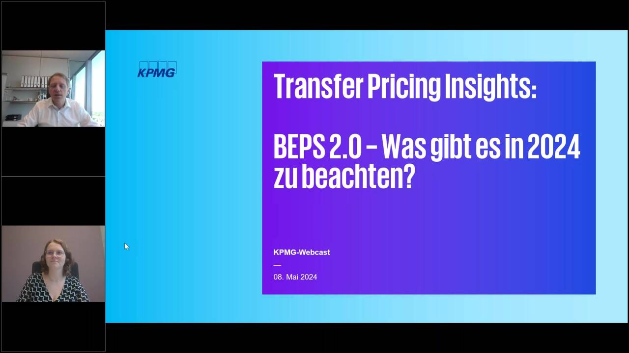 Vorschaubild für Transfer Pricing Insights: BEPS 2.0 – Was passiert in 2024?