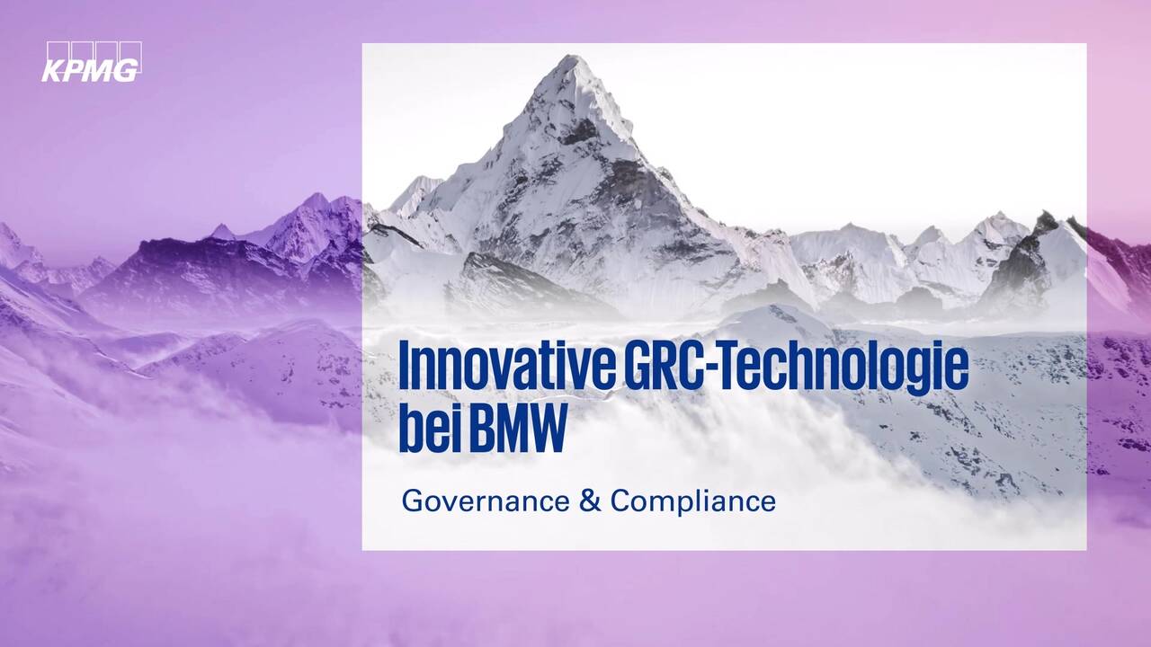 Vorschaubild für Innovative GRC-Technologie bei BMW