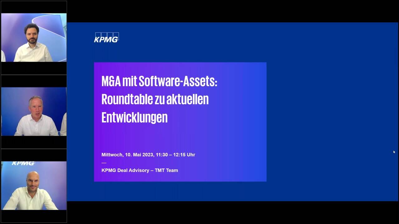 Vorschaubild für M&A mit Software-Assets – Roundtable zu aktuellen Entwicklungen im Software M&A Markt