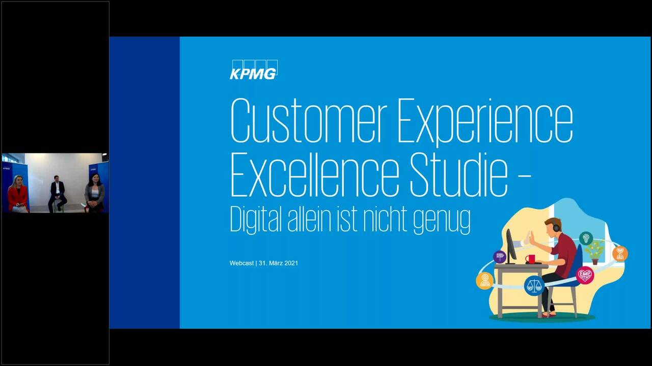 Vorschaubild für Webcast Live: Customer Experience Excellence Studie