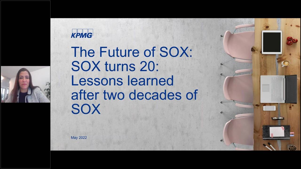 Vorschaubild für The Future of SOX – SOX turns 20: Lessons learned after two decades of SOX