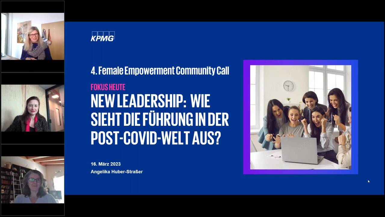 Vorschaubild für Women Empowerment: Wie sieht Führung in der Post-Covid-Welt aus?