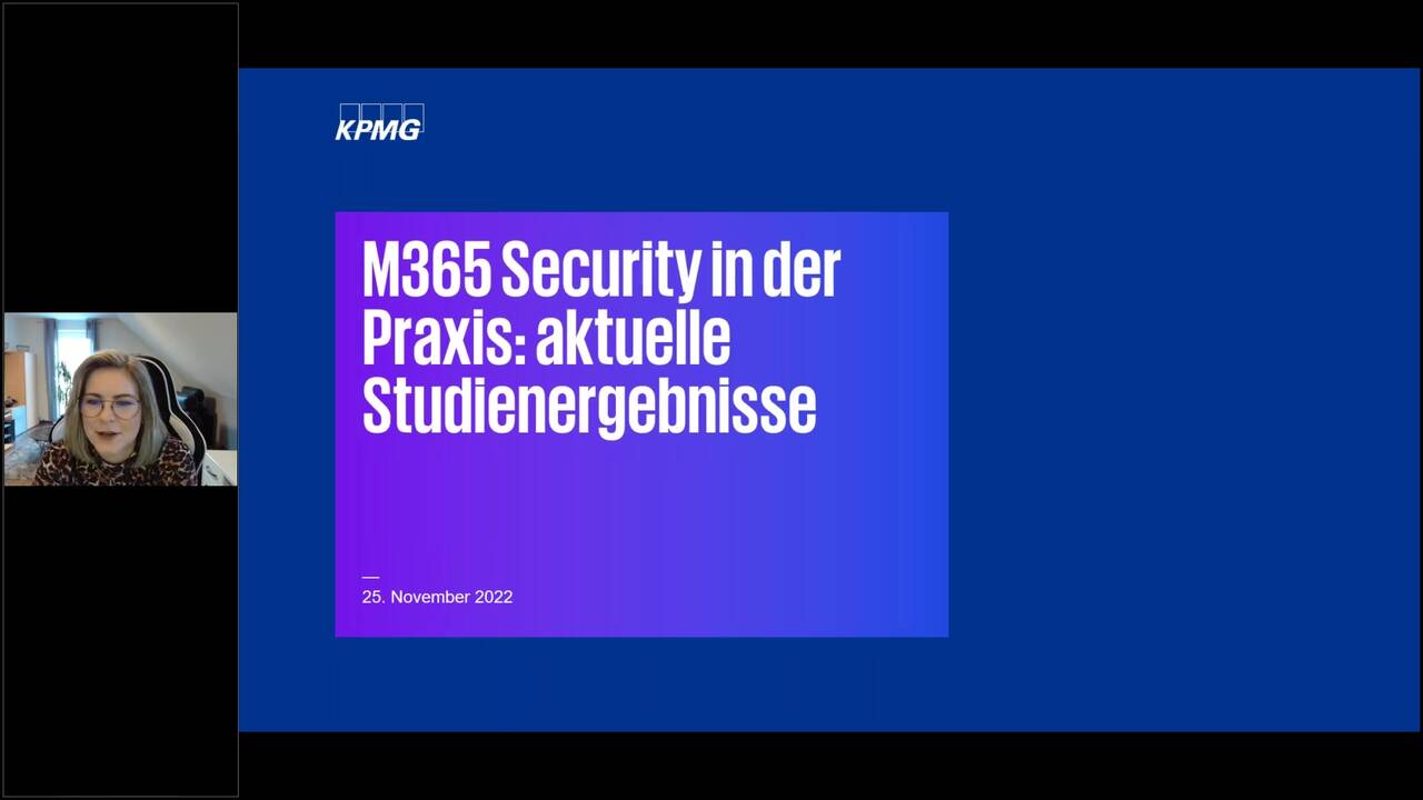 Vorschaubild für Webcast: M365 Security in der Praxis: aktuelle Studienergebnisse