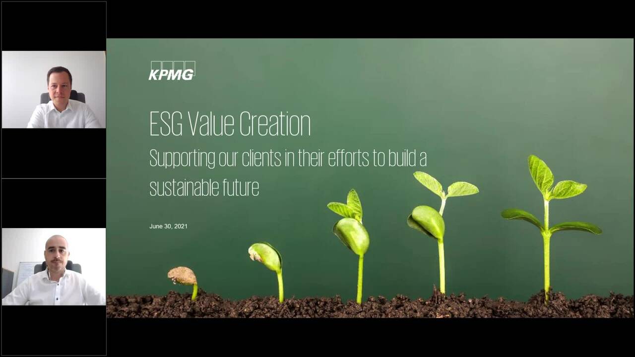 Vorschaubild für Webcast Live: ESG Value Creation
