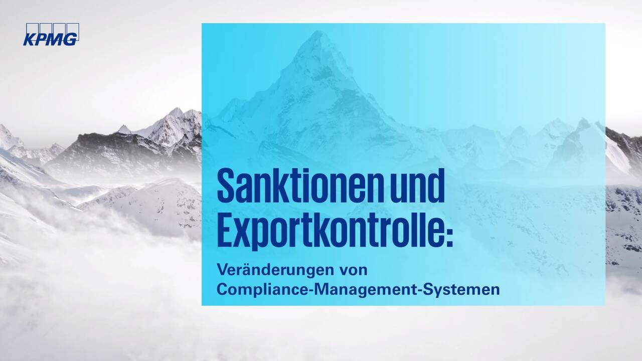 Vorschaubild für Sanktionen und Exportkontrolle: Veränderung von Compliance- Management-Systemen