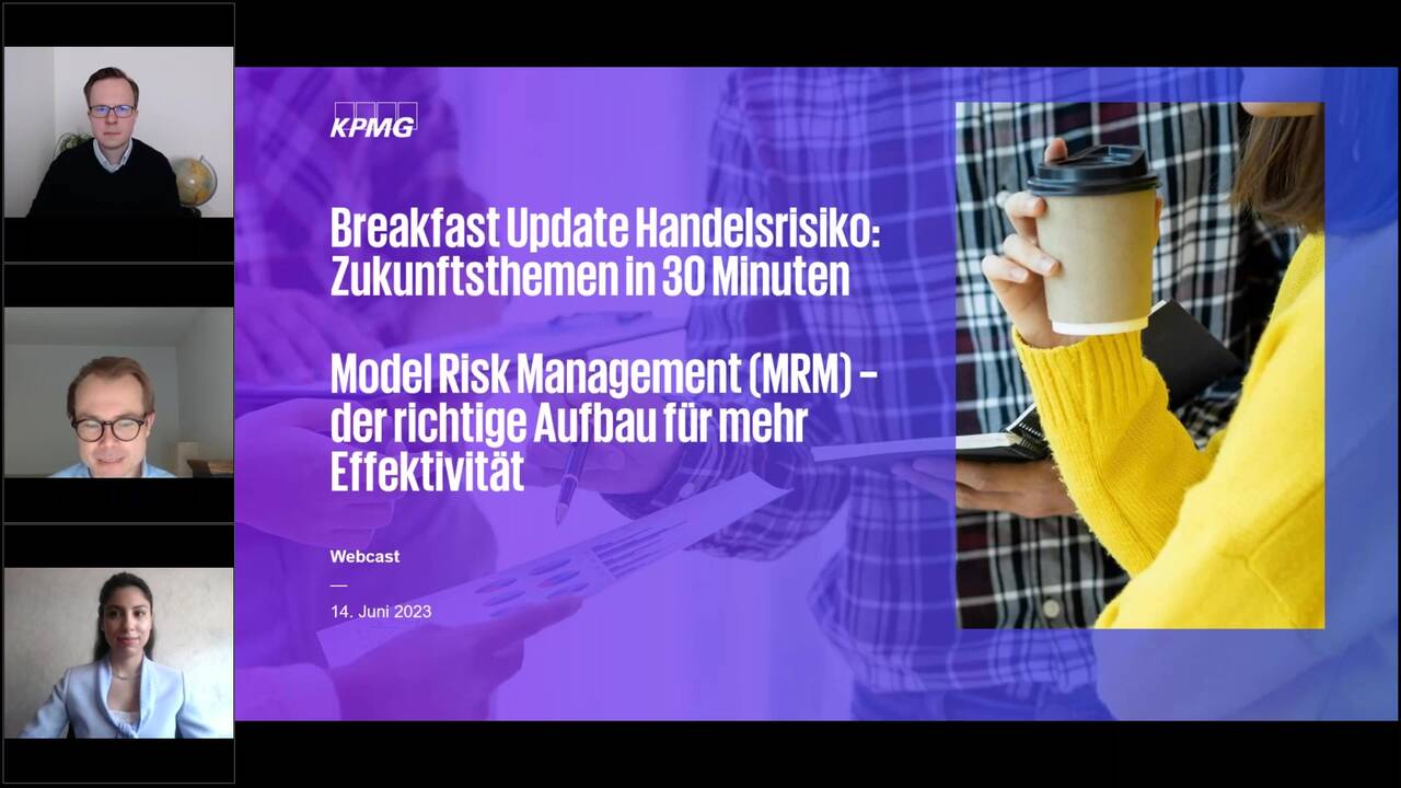 Vorschaubild für Breakfast Update Handelsrisiko – Model Risk Management – der richtige Aufbau für mehr Effektivität