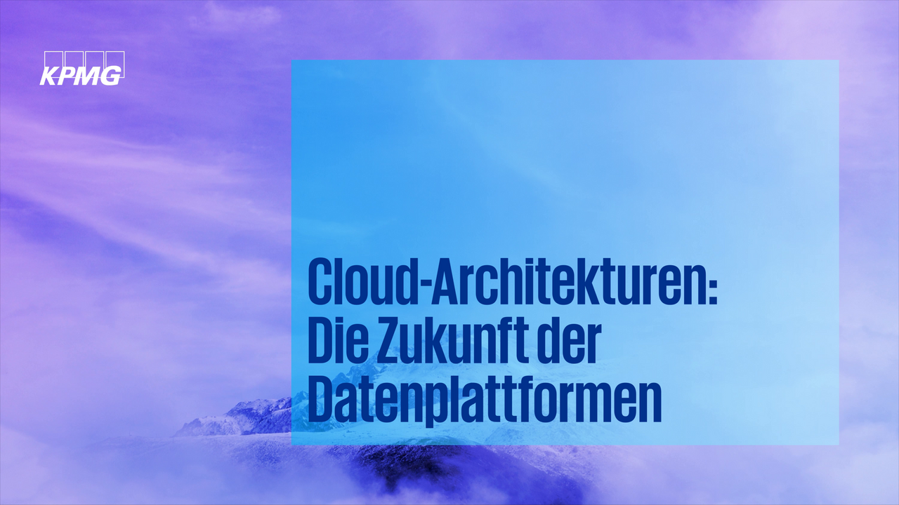 Vorschaubild für Cloud-Architekturen: Die Zukunft der Datenplattformen