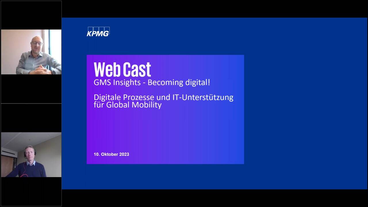 Vorschaubild für GMS Insights - Becoming digital! Digitale Prozesse und IT-Unterstützng für Global Mobility