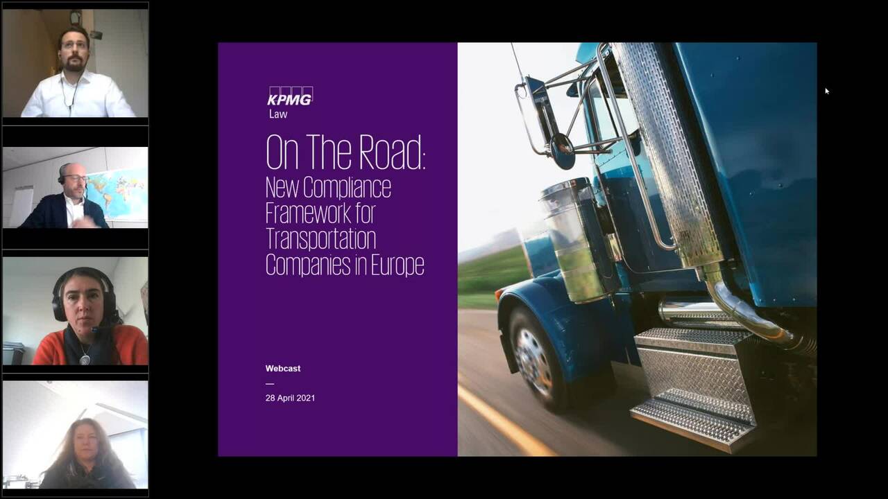 Vorschaubild für Webcast Live: On the Road: New Compliance Framework for Transportation Companies in Europe.mp4