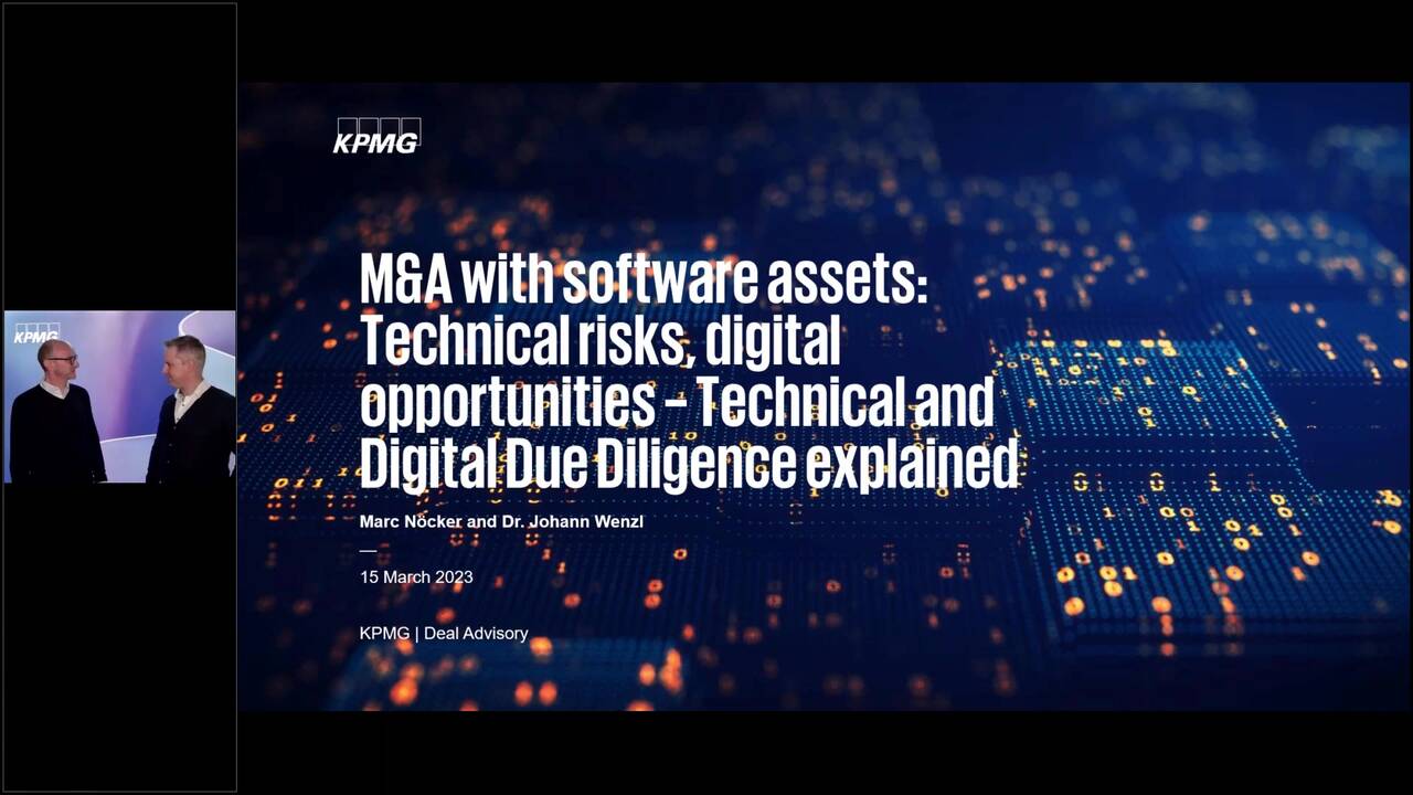 Vorschaubild für M&A mit Software-Assets – Technische und digitale Due Diligence erklärt