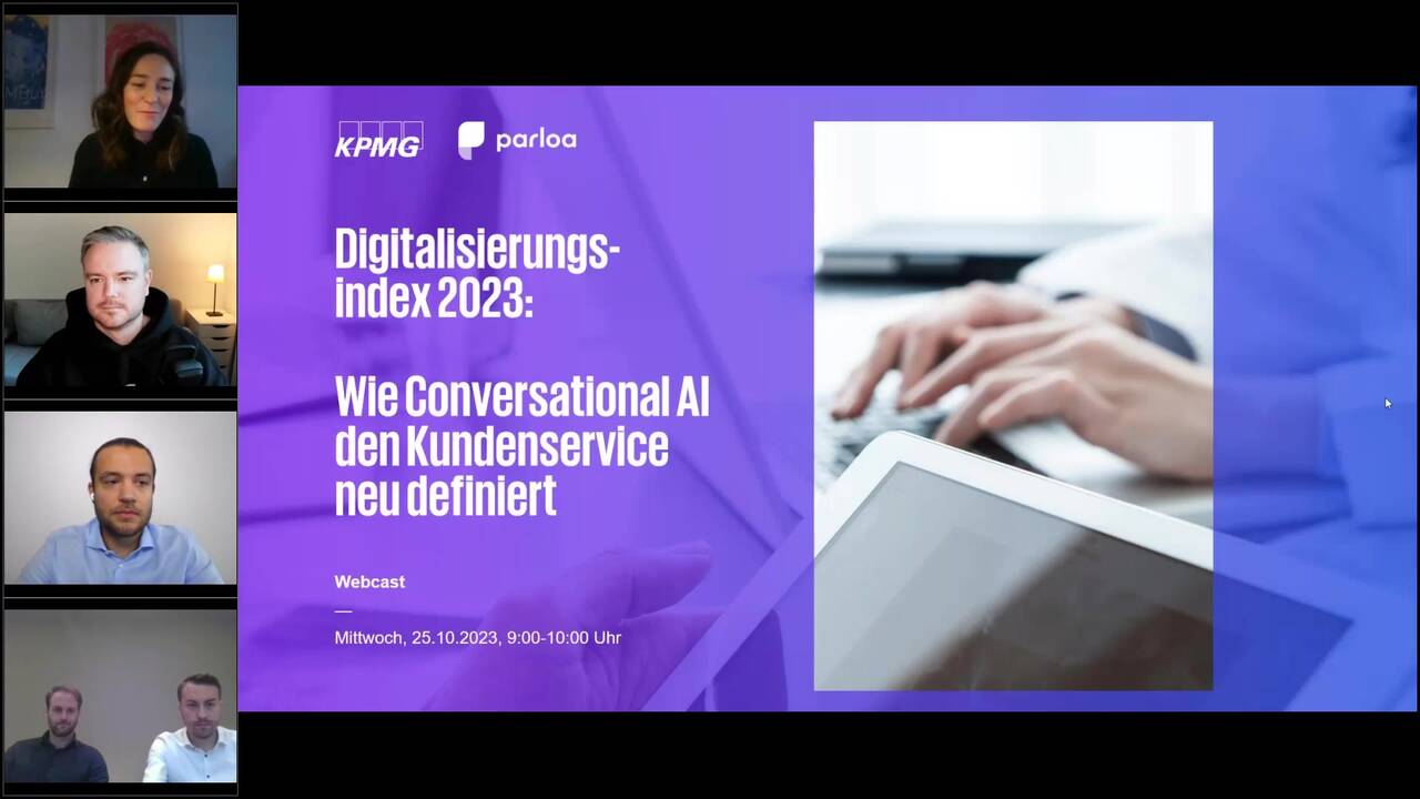 Vorschaubild für Webcast: Digitalisierungsindex 2023: Wie Conversational AI den Kundenservice neu definiert