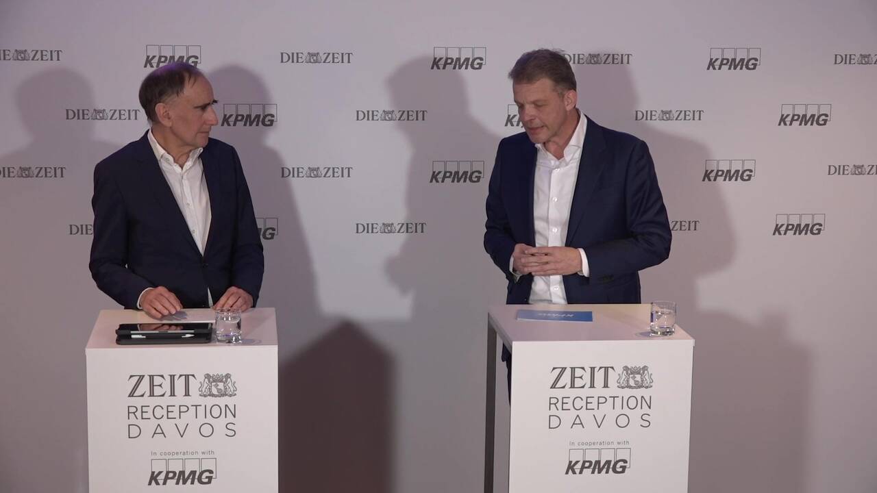 Vorschaubild für Christian Sewing, Vorstandsvorsitzender der Deutschen Bank spricht bei Veranstaltung von KPMG und DIE ZEIT