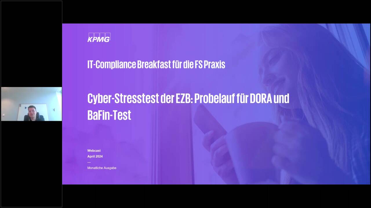 Vorschaubild für Cyber-Stresstest der EZB: Probelauf für DORA und BaFin-Test