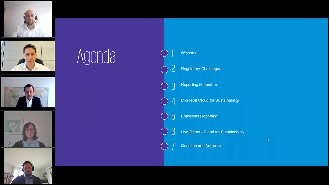 Vorschaubild für ESG Reporting mit der Microsoft Cloud