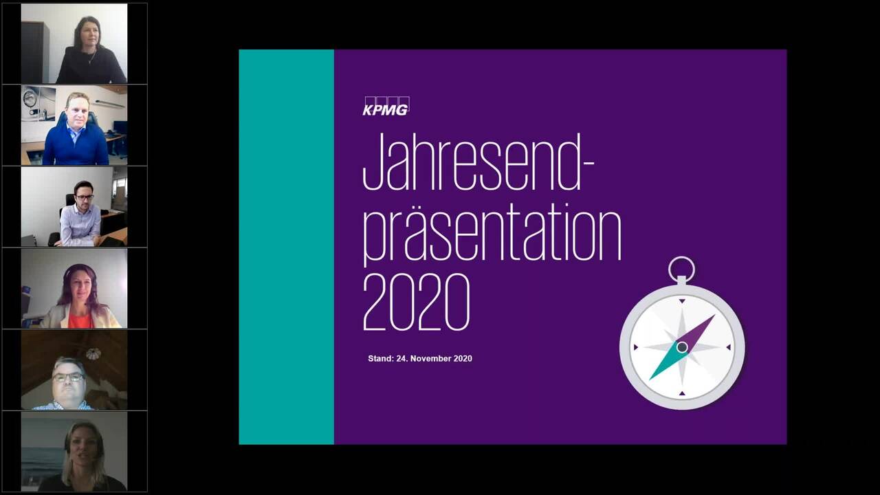 Vorschaubild für Webcast Live: Aktuelle Steuerliche Entwicklungen zum Jahreswechsel 2020/2021 - München 