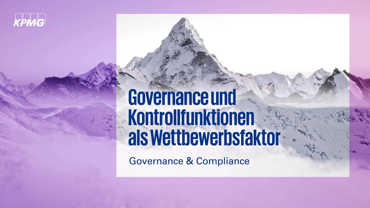 Vorschaubild für Governance und Kontrollfunktionen als Wettbewerbsfaktor