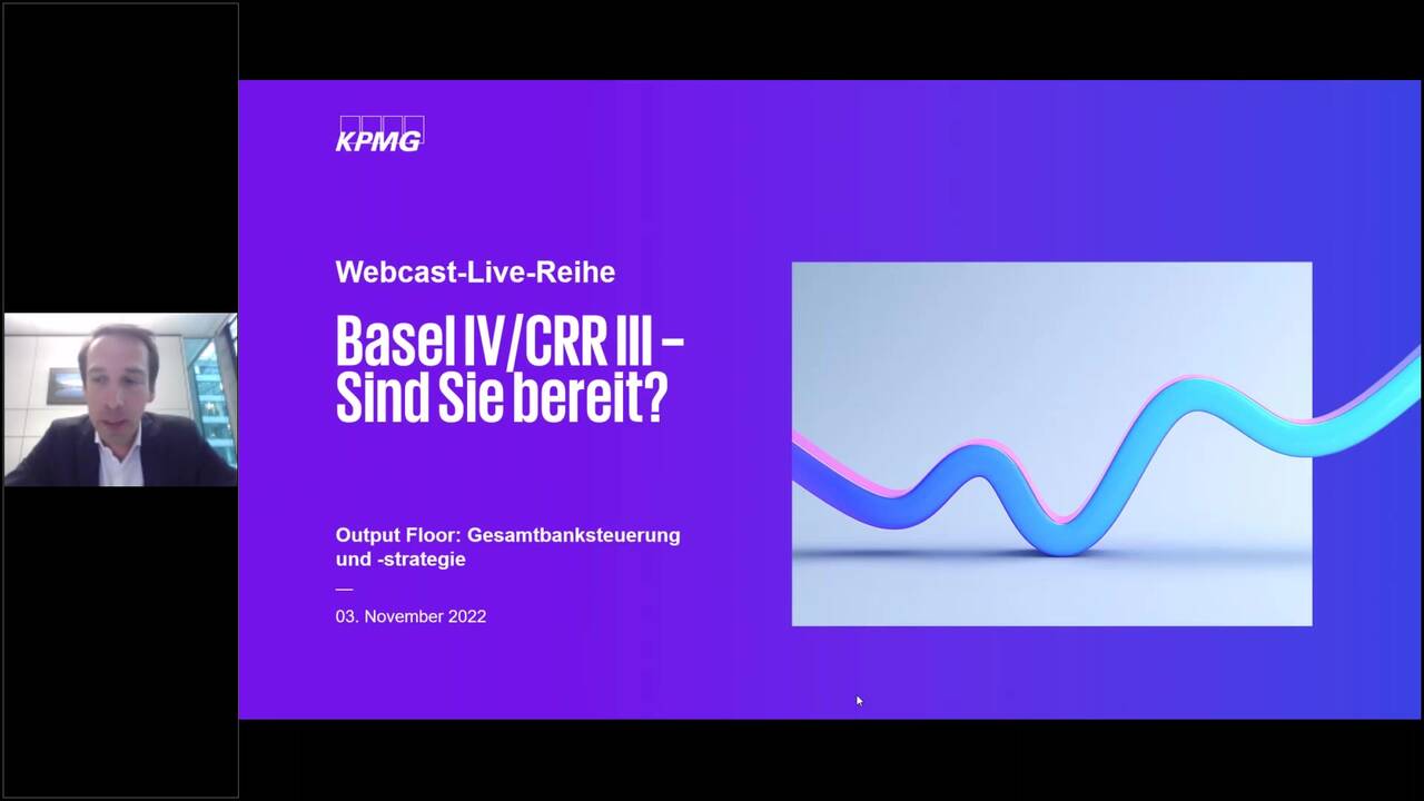 Vorschaubild für Basel IV-CRR III – Sind Sie bereit? – Output Floor, Gesamtbanksteuerung und -strategie