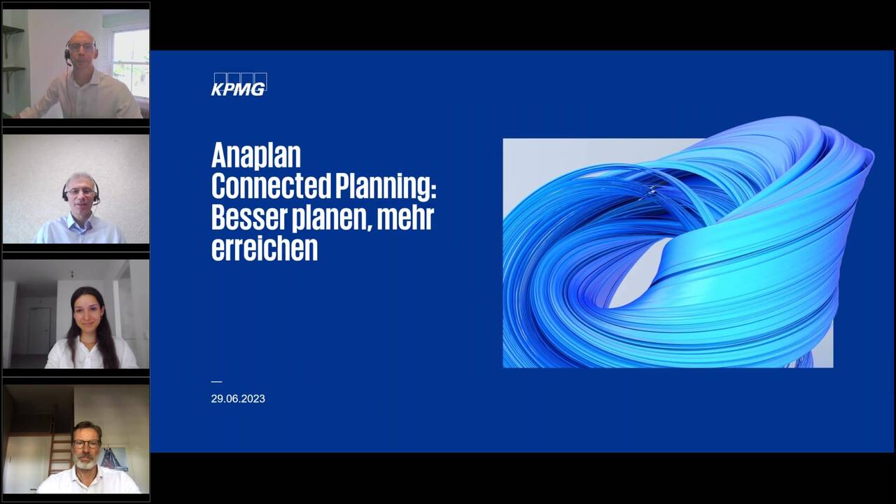 Vorschaubild für Webcast Live: Anaplan Connected Planning: Besser planen, mehr erreichen
