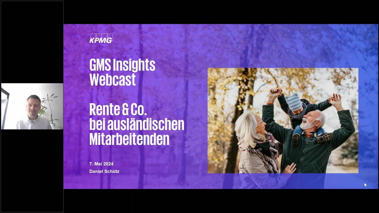 Vorschaubild für GMS Insights: Rente & Co. bei ausländischen Mitarbeitenden