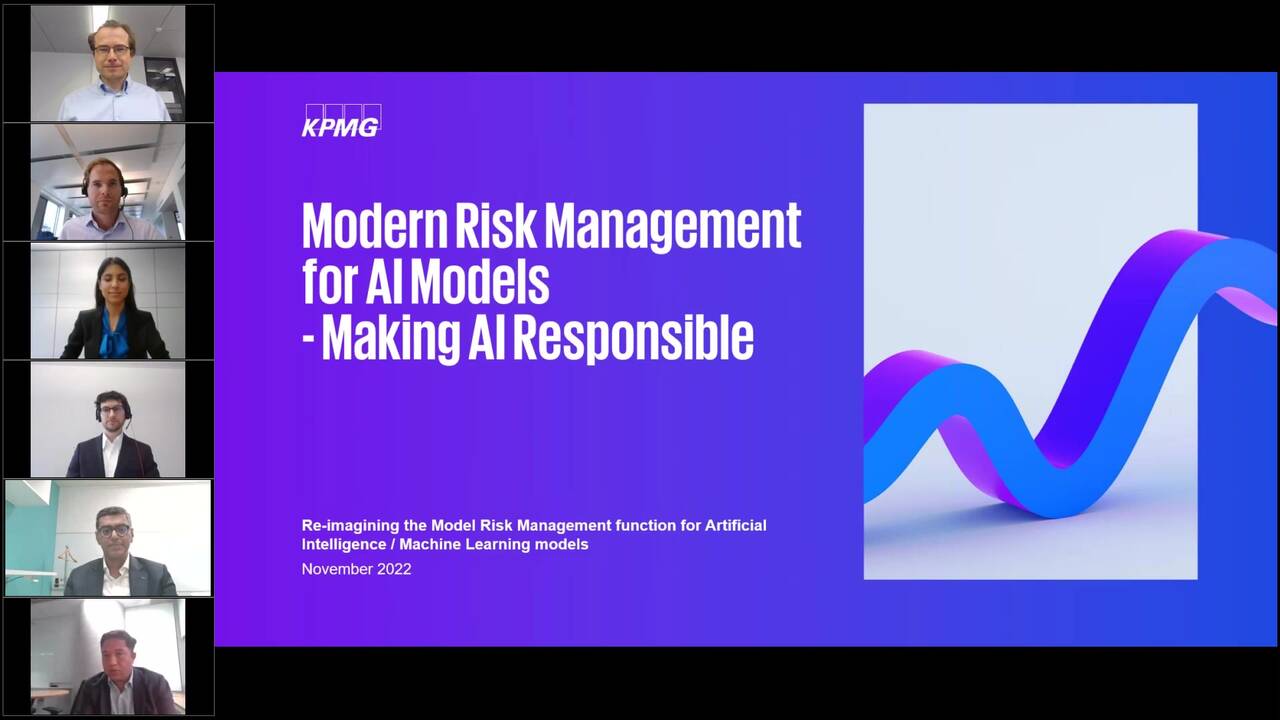 Vorschaubild für Webcast Live: Modern Risk Management for Fair AI Models - Making AI Responsible