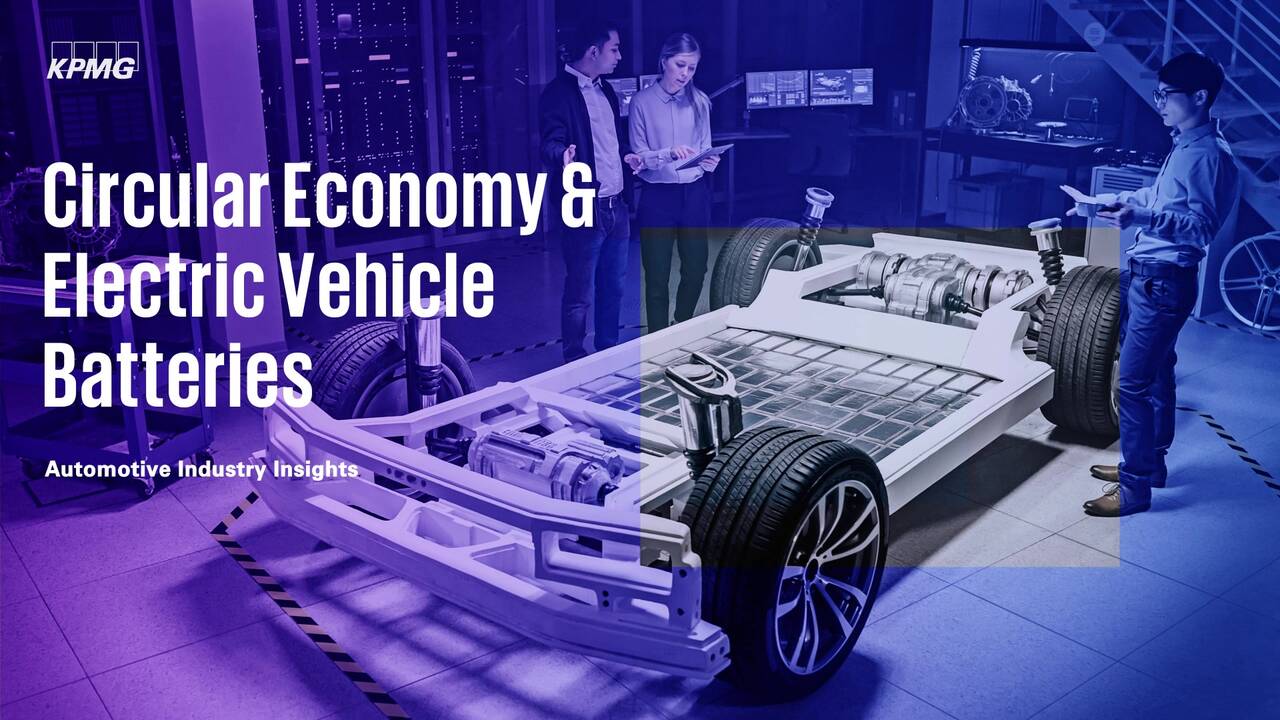 Vorschaubild für Automotive Industry Insights: Circular Economy & Electric Vehicle Batteries