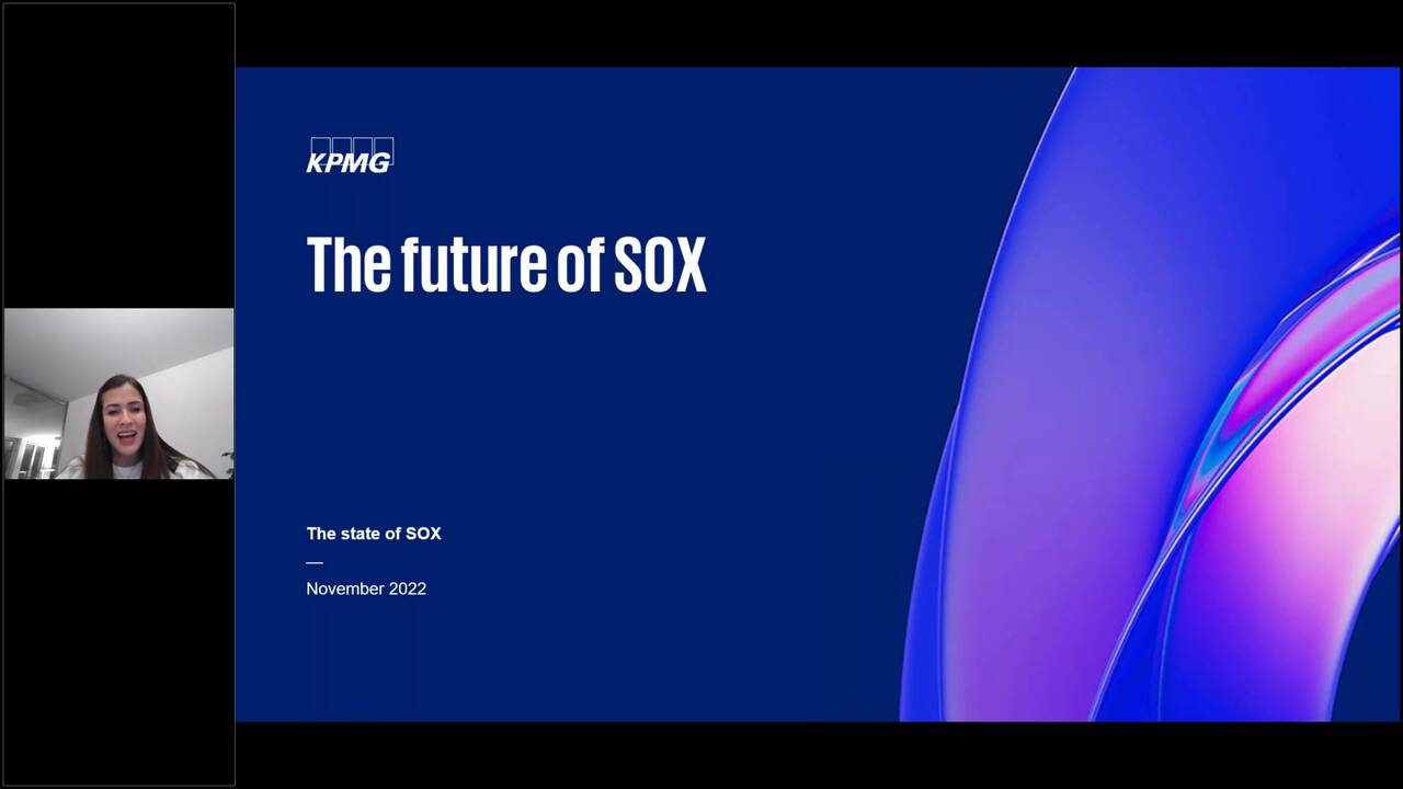 Vorschaubild für The Future of SOX – The state of SOX