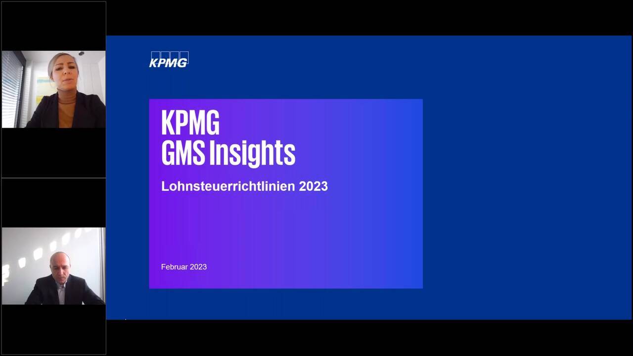 Vorschaubild für GMS Insights - Auswirkung der Lohnsteuerrichtlinien 2023 auf ausländische Betriebsstättenpendler