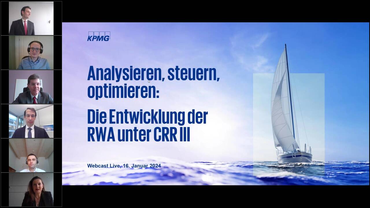 Vorschaubild für Analysieren, steuern, optimieren: Die Entwicklung der RWA unter CRR III