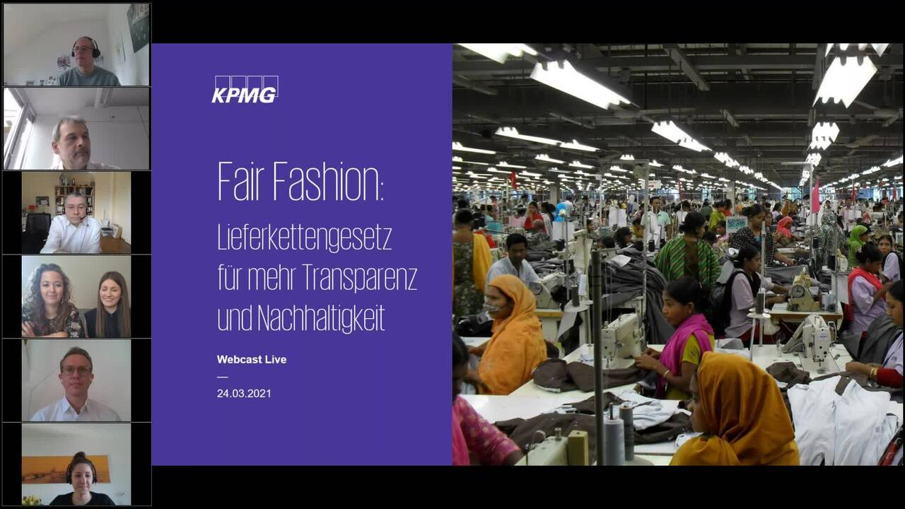 Vorschaubild für Webcast Live: Fair Fashion: Lieferkettengesetz für mehr Transparenz und Nachhaltigkeit
