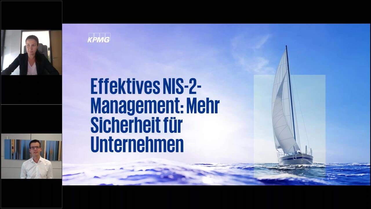 Vorschaubild für Webcast: Effektives NIS-2-Management: Mehr Sicherheit für Unternehmen