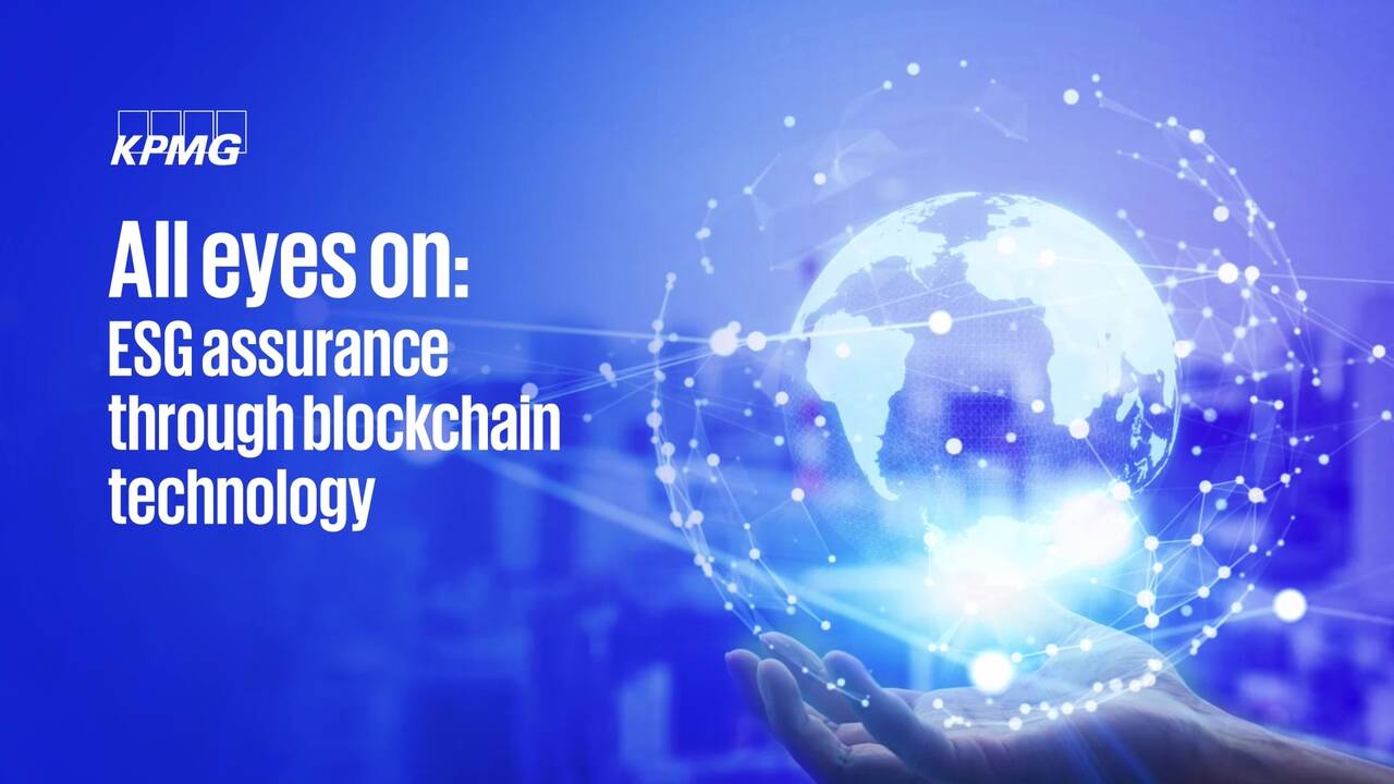 Vorschaubild für All eyes on: ESG assurance through blockchain technology
