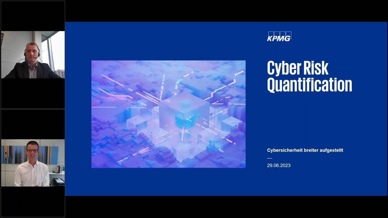Vorschaubild für Webcast Live: Cyber Risk Quantification: Cybersicherheit breiter aufgestellt